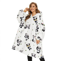 Super Sover Oversized Hoodie Panda